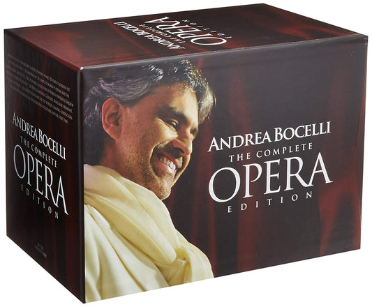 Andrea Bocelli - The Complete Opera Edition [New CD Box Set]